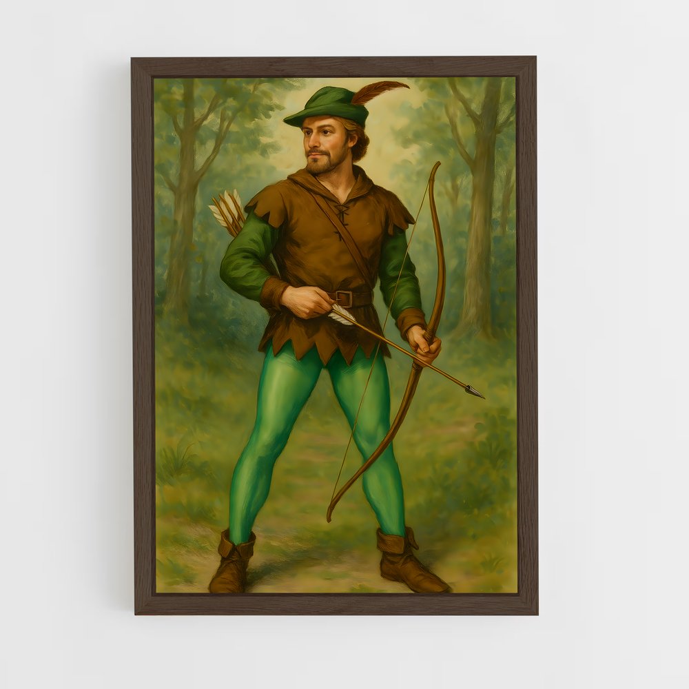 Poster Robin hood – affiche Tir à l’arc (vue 5)